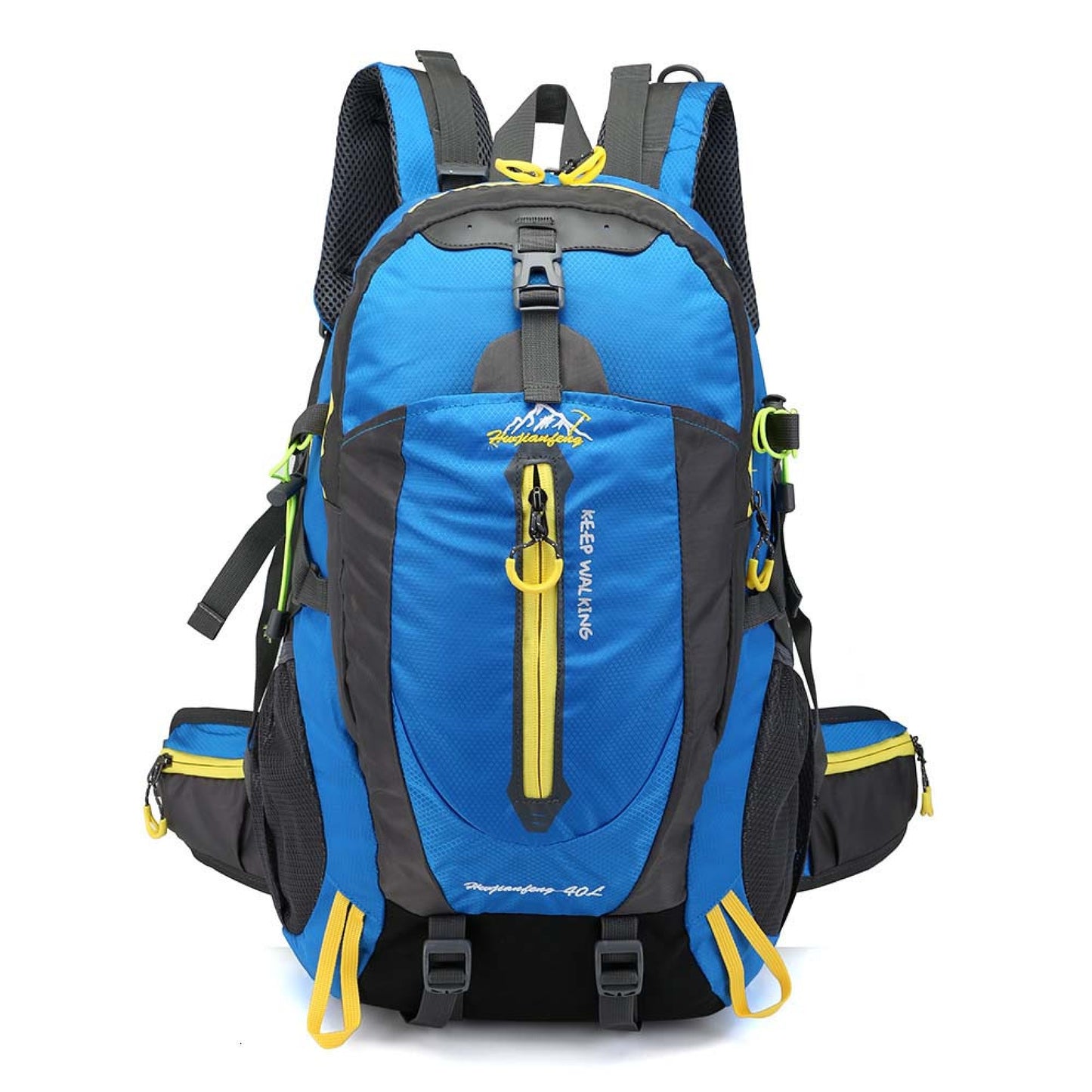 UNCVD 40L Durable Nylon Backpack for Hiking, Camping & Travel