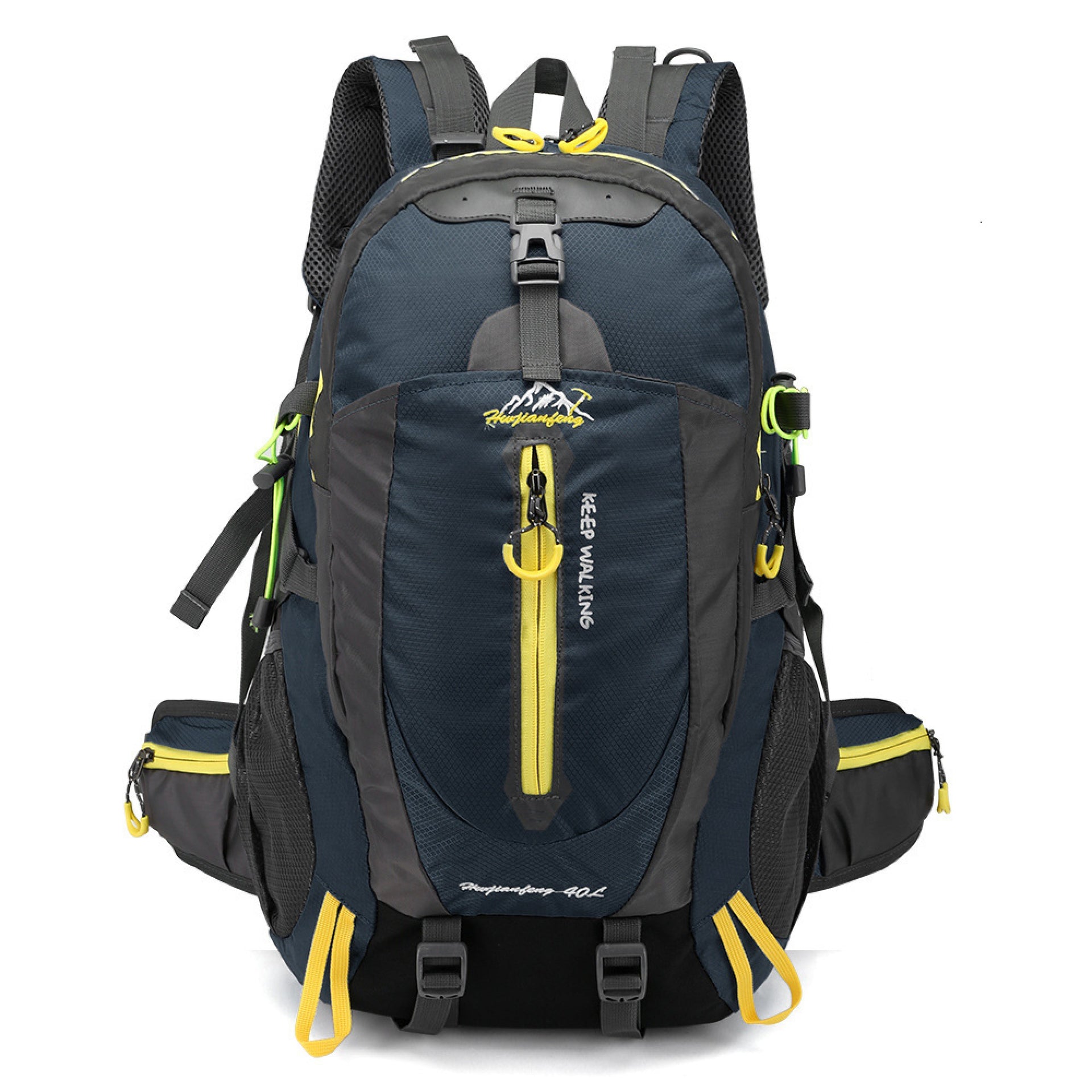 UNCVD 40L Durable Nylon Backpack for Hiking, Camping & Travel