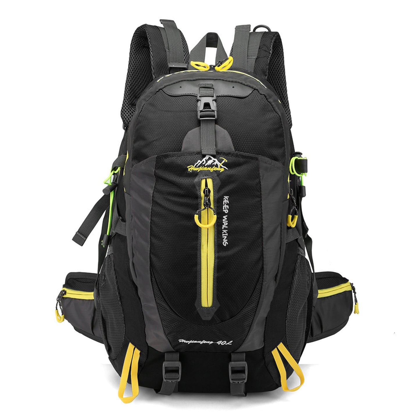 UNCVD 40L Durable Nylon Backpack for Hiking, Camping & Travel
