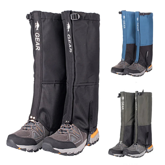 Waterproof Hiking Leg Gaiters – Durable Outdoor Leg Warmers for Winter Travel, Camping & Climbing