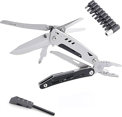 UNCVD Multitool with detachable accessories