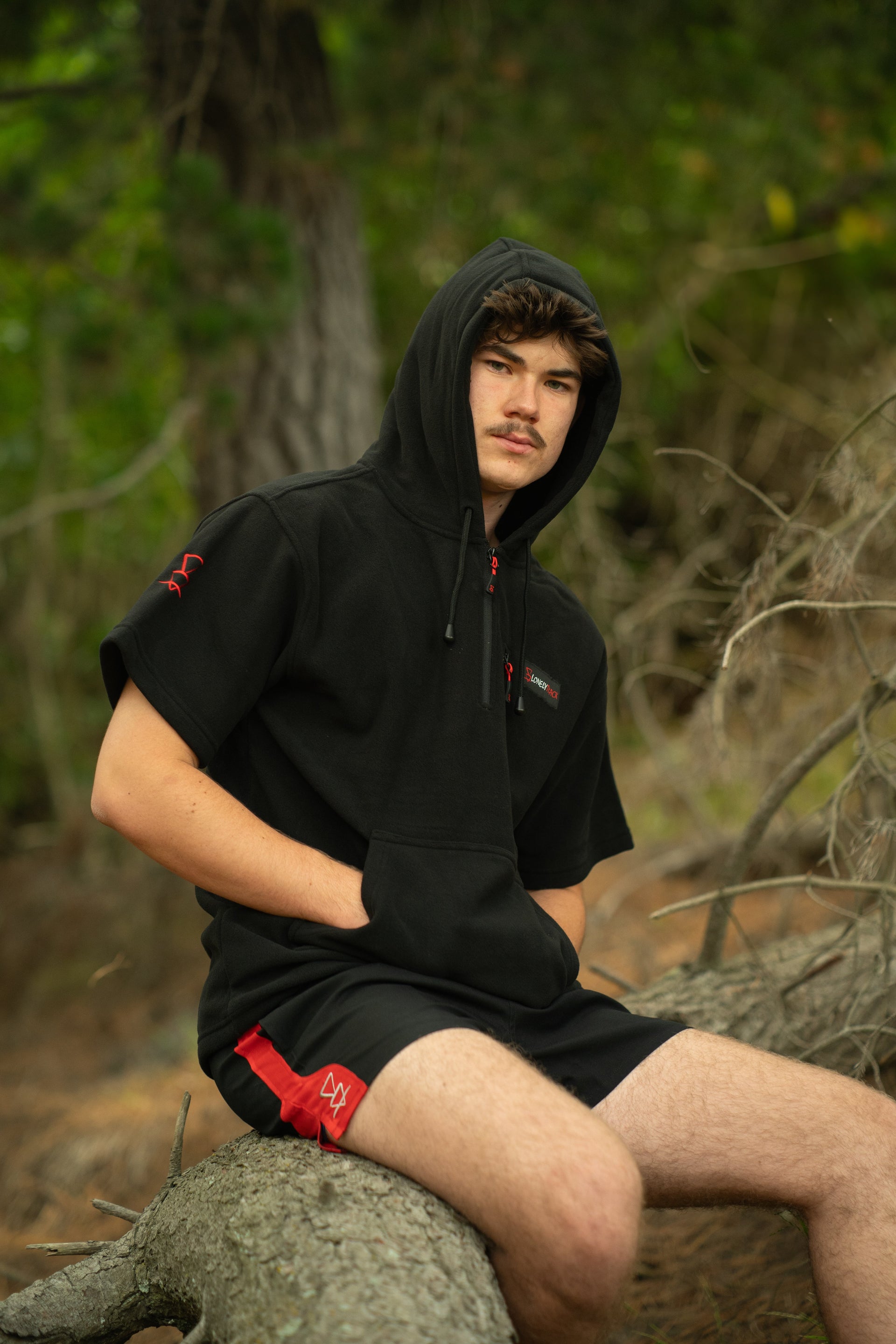 Lonely Track Rogue Hooded Tee