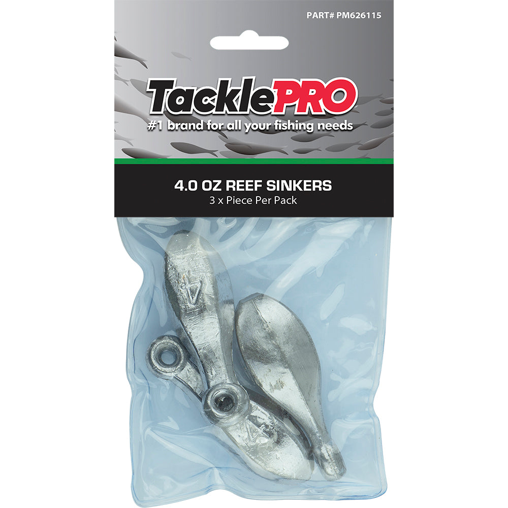 TacklePro Reef Sinker 4.0oz - 3pc